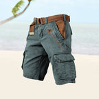 Short Cargo Vintage Multi-Poches Confort et Style Estival