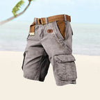 Short Cargo Vintage Multi-Poches Confort et Style Estival