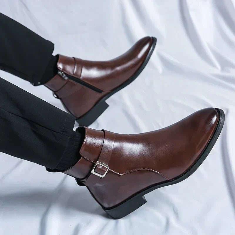 Bottines Homme Urbaines Fermeture Boucle