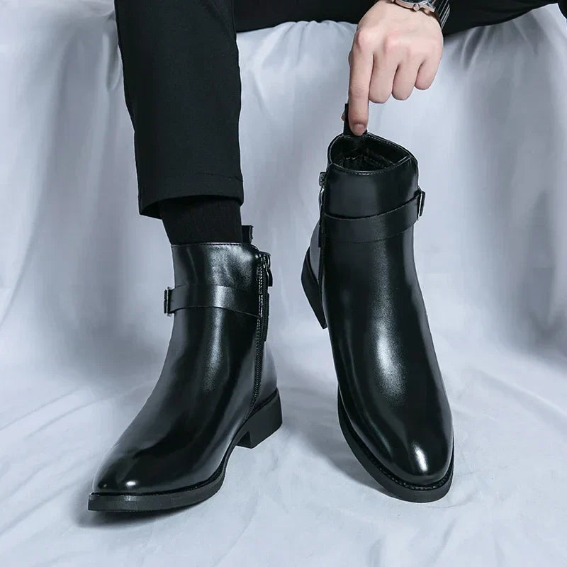 Bottines Homme Urbaines Fermeture Boucle