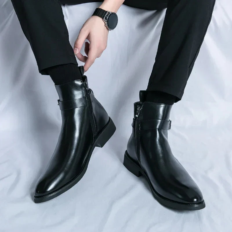 Bottines Homme Urbaines Fermeture Boucle