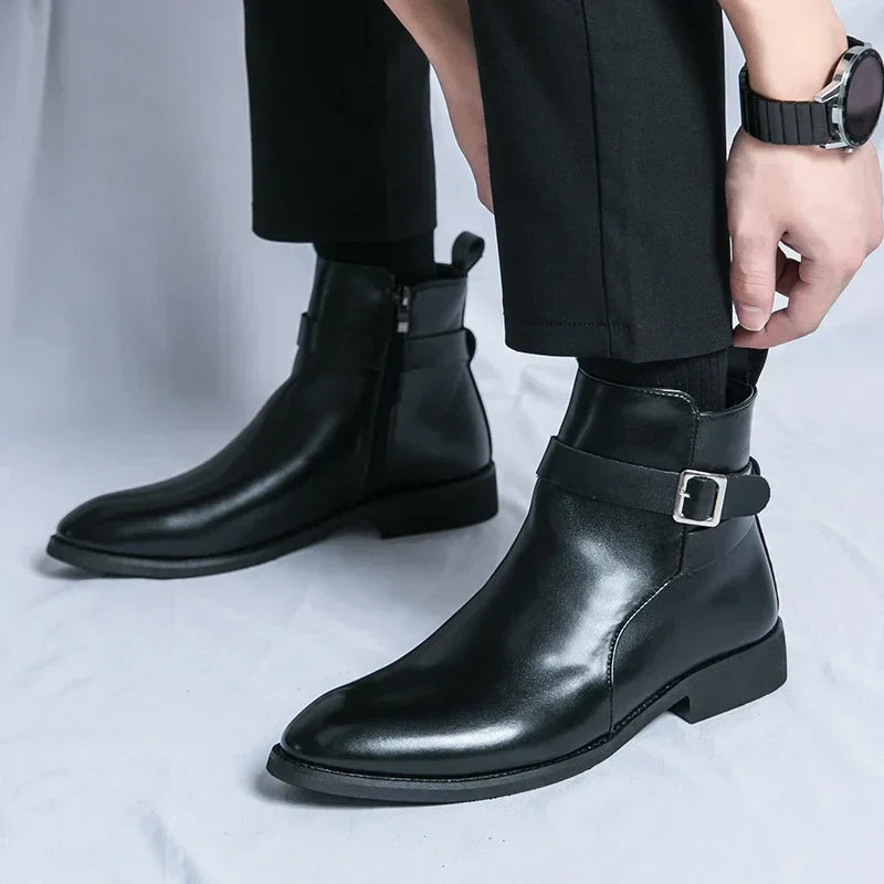 Bottines Homme Urbaines Fermeture Boucle