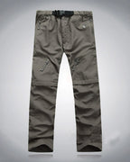 Pantalon Cargo Homme Convertible Multi-Poches