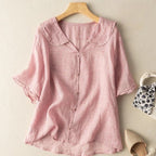 Blouse Femme Dentelle Élégance Décontractée