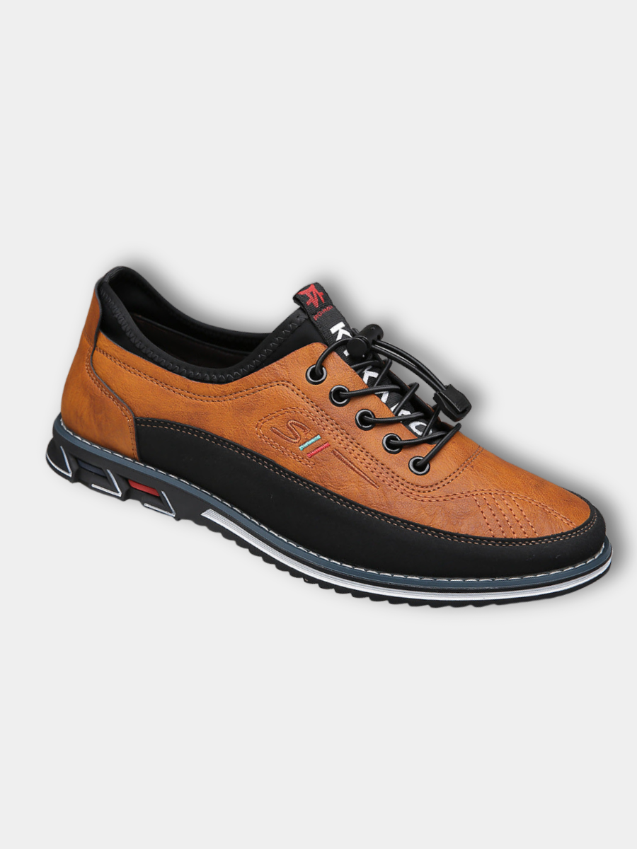 Chaussures Homme à Lacets en Cuir Synthétique