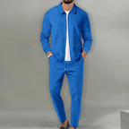 Ensemble Décontracté Veste et Pantalon Confort Moderne et Style Élégant