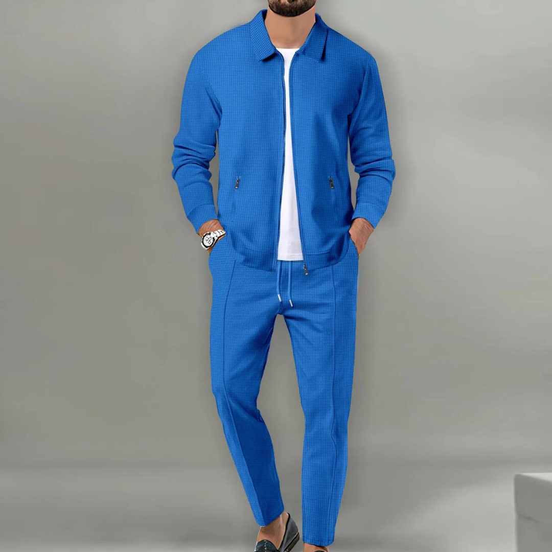 Ensemble Décontracté Veste et Pantalon Confort Moderne et Style Élégant