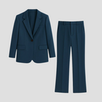 Ensemble Blazer Structuré et Pantalon Droit