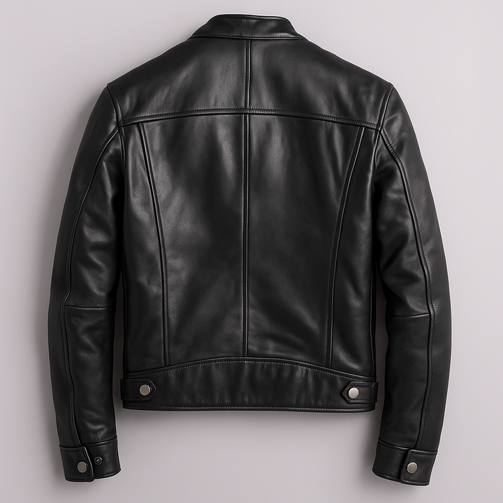Veste en Cuir Élégante Coupe Moderne et Confort Premium