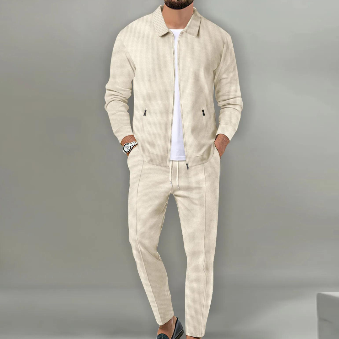 Ensemble Décontracté Veste et Pantalon Confort Moderne et Style Élégant