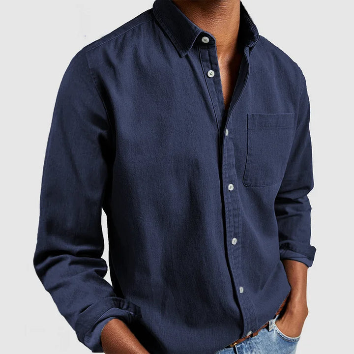 Chemise Homme Respirante Style Décontracté