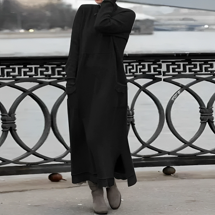 Robe Pull Femme Longue Confort Chic