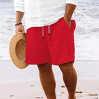 Short Homme à Taille Élastiquée avec Cordon