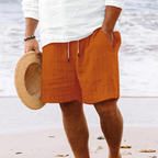 Short Homme à Taille Élastiquée avec Cordon