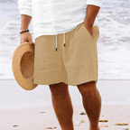Short Homme à Taille Élastiquée avec Cordon