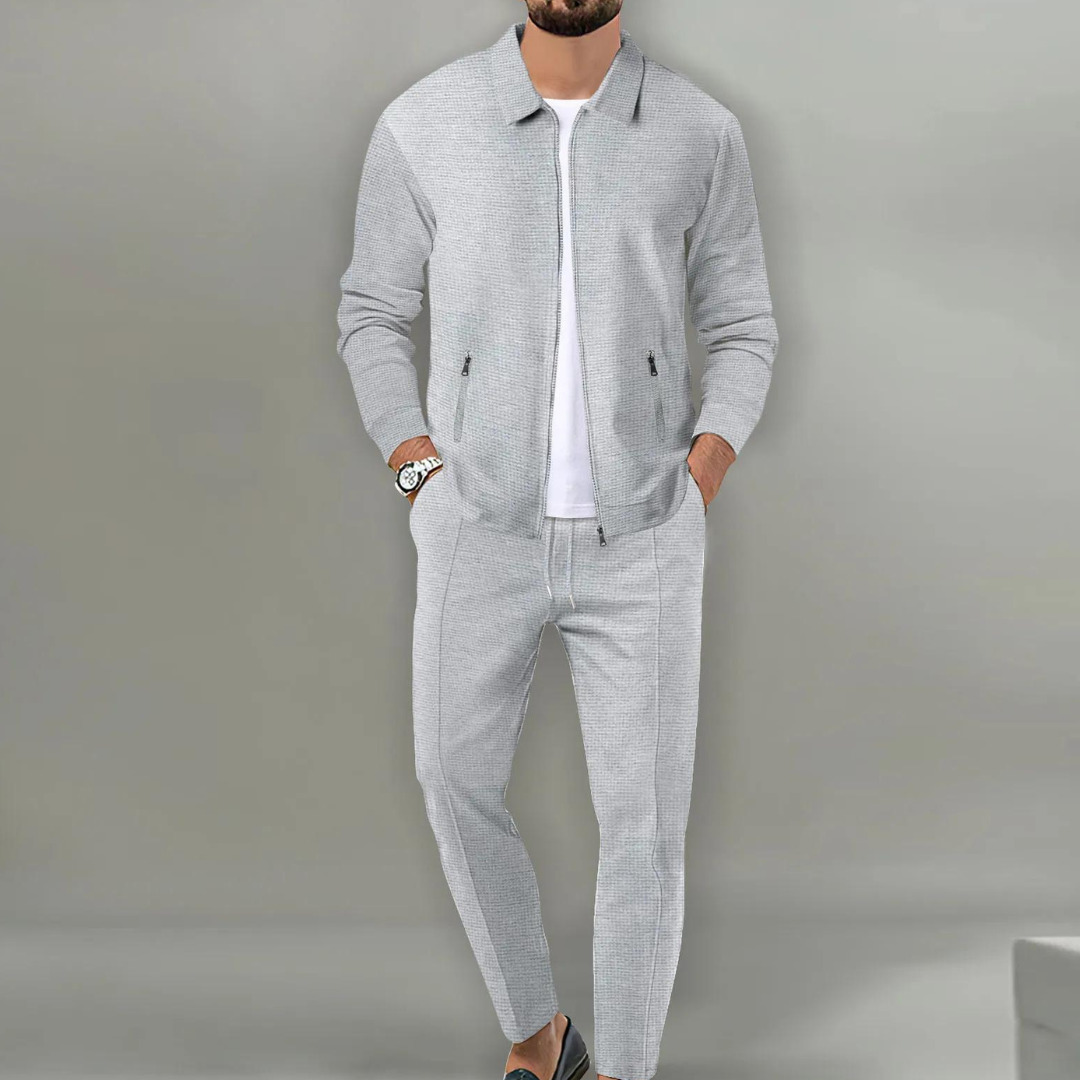 Ensemble Décontracté Veste et Pantalon Confort Moderne et Style Élégant