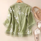 Blouse Femme Brodée Élégance Bohème