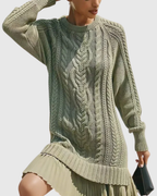 Robe Pull Femme Maille Élégante