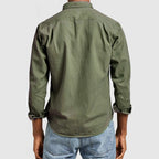 Chemise Homme Lin Casual Élégant