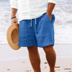 Short Homme à Taille Élastiquée avec Cordon