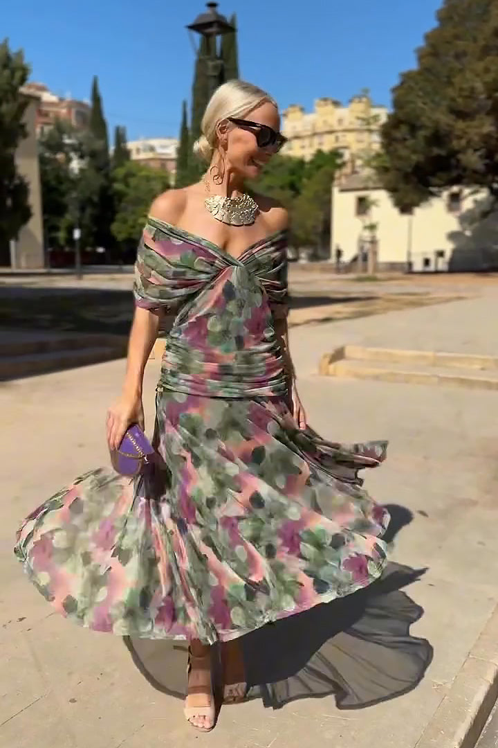 Robe Femme Bohème Élégance Fluide