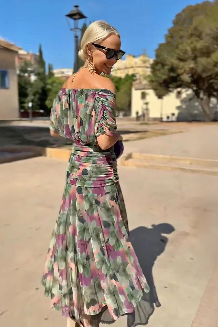 Robe Femme Bohème Élégance Fluide