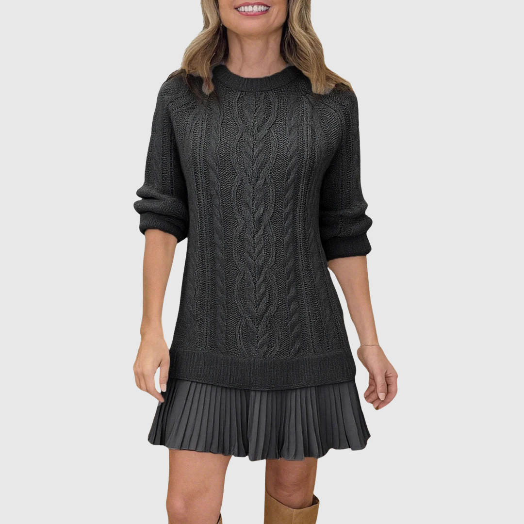 Robe Pull Femme Maille Élégante