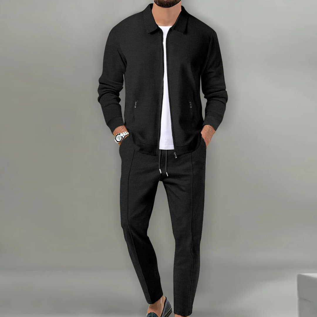 Ensemble Décontracté Veste et Pantalon Confort Moderne et Style Élégant