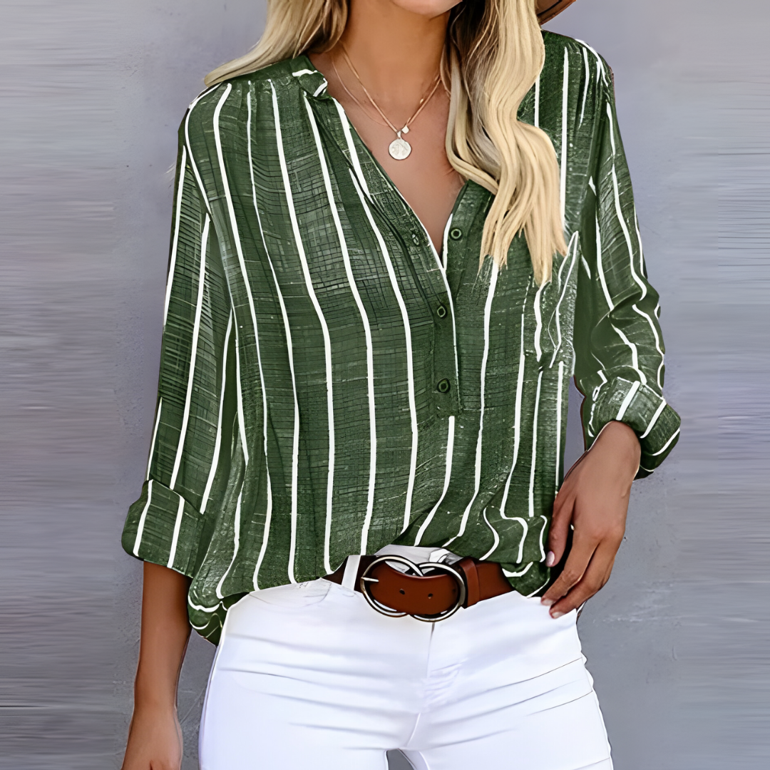 Blouse Femme Rayée Fluide Chic