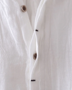 Chemise Homme à Col Mao et Manches Courtes