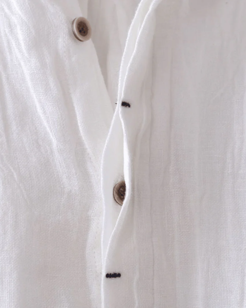 Chemise Homme à Col Mao et Manches Courtes