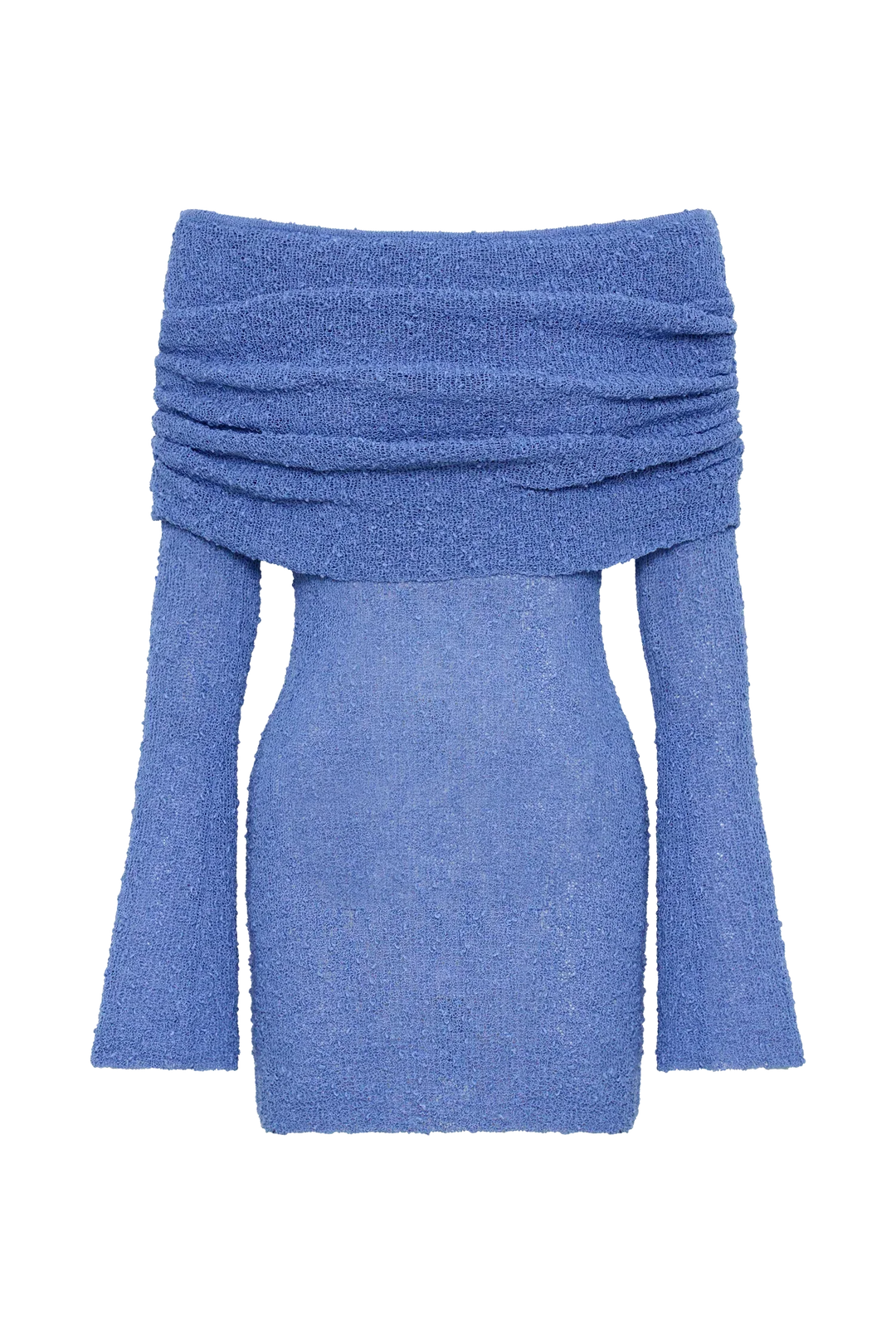 Robe Courte Pailletée à Épaules Dégagées