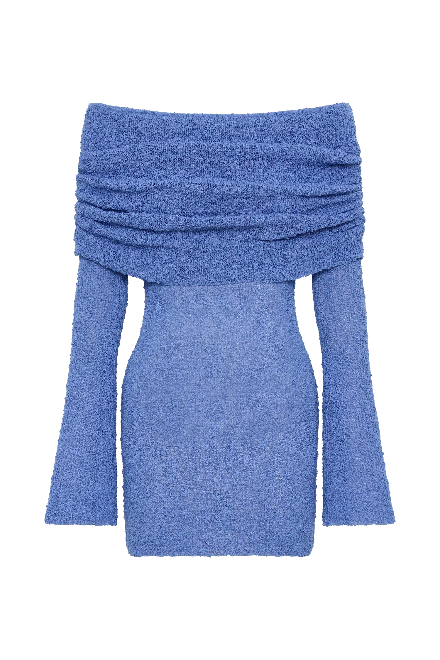 Robe Courte Pailletée à Épaules Dégagées