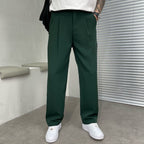 Pantalon Homme Coupe Large Minimaliste