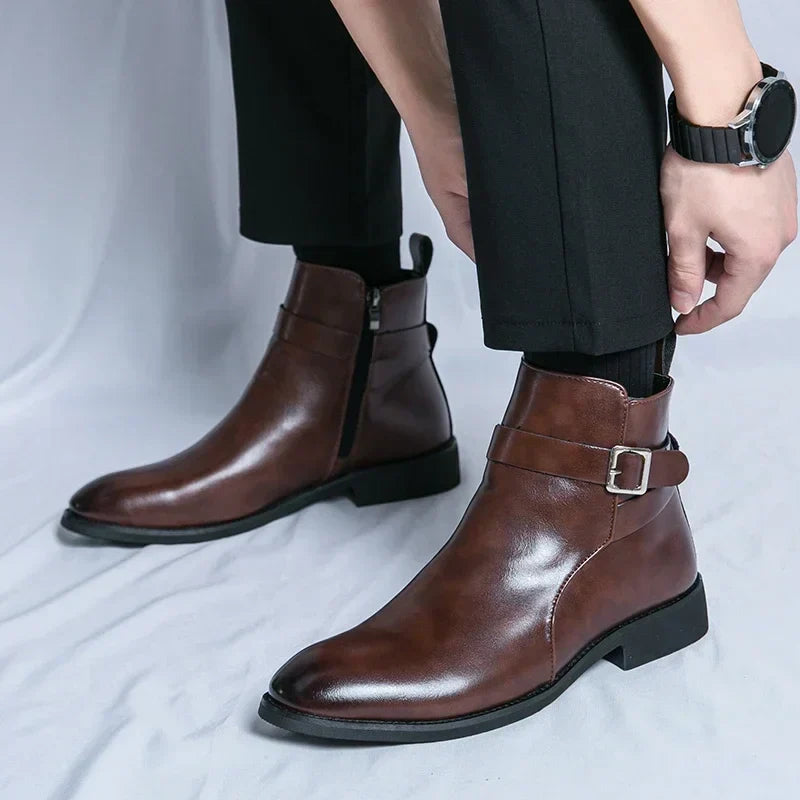 Bottines Homme Urbaines Fermeture Boucle