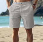Short Homme Lin Léger Été