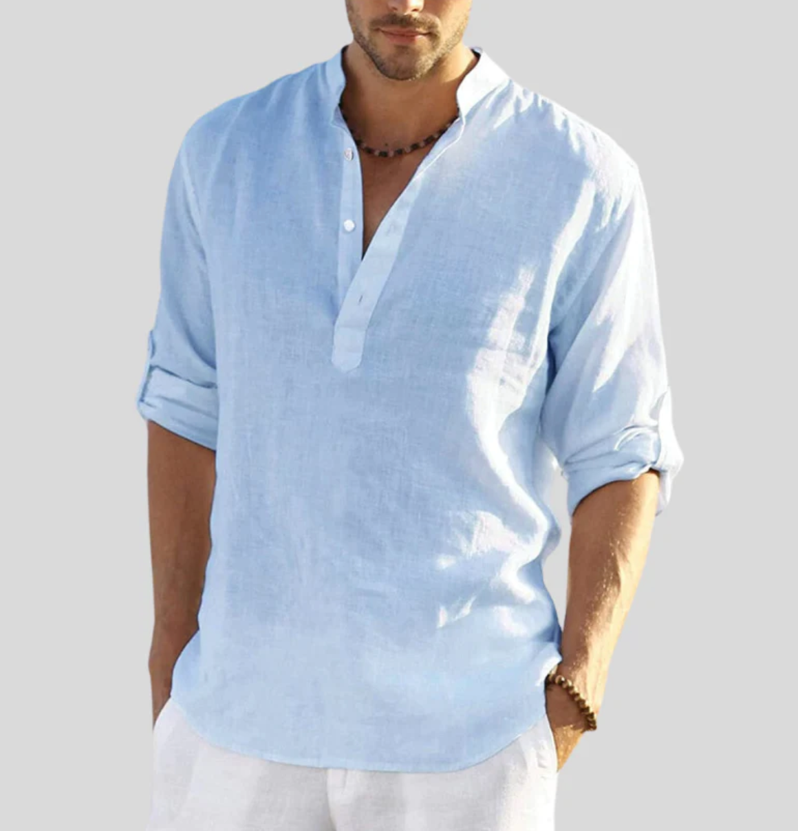 Bleu clair / 4XL