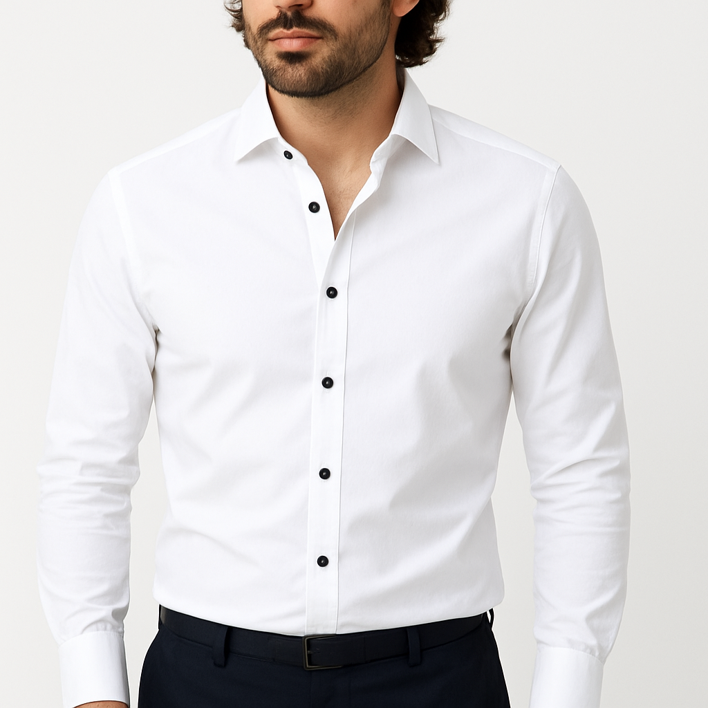 Chemise Ajustée Élégante Confort Moderne et Style Raffiné