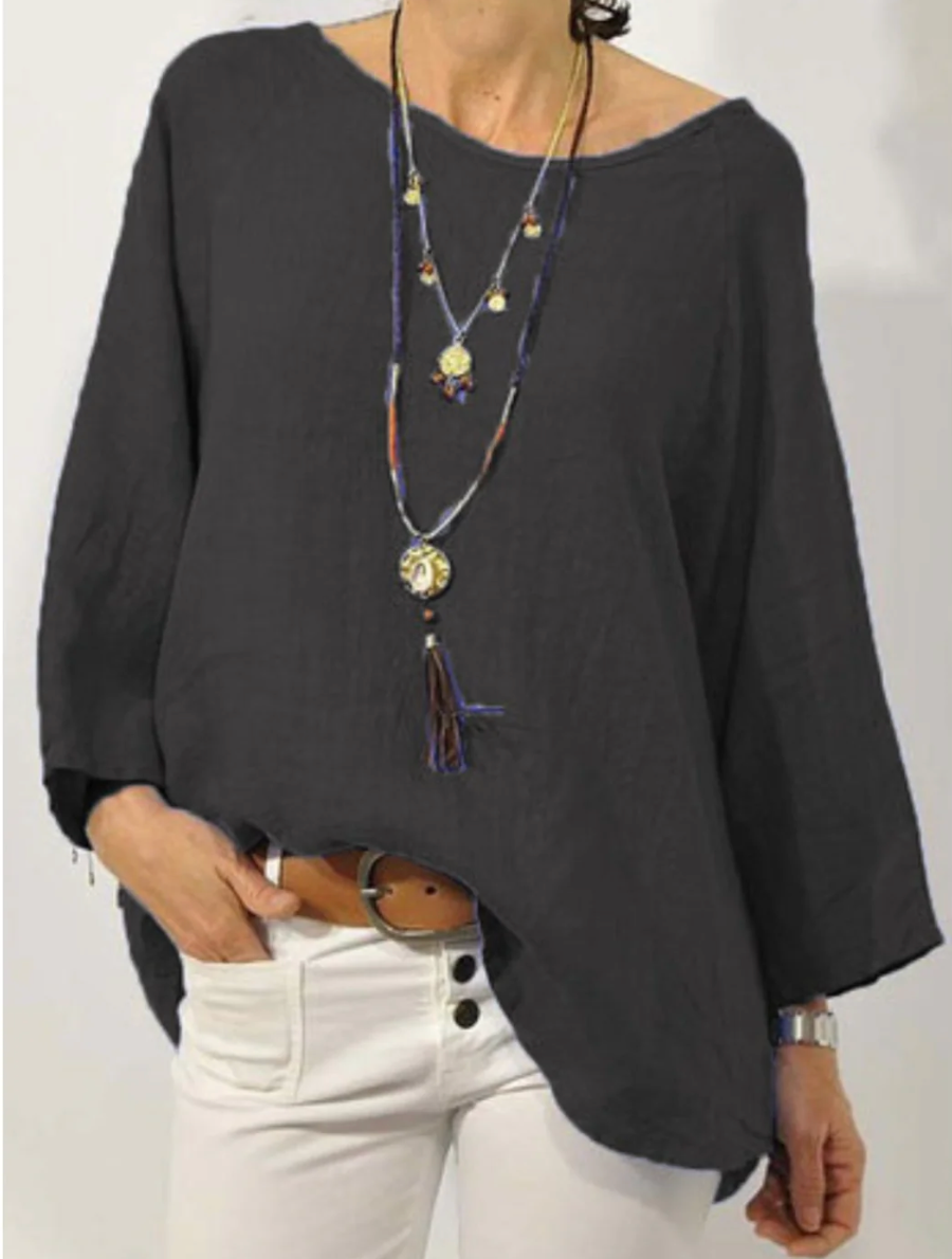 Blouse Femme Ample Bohème Élégante