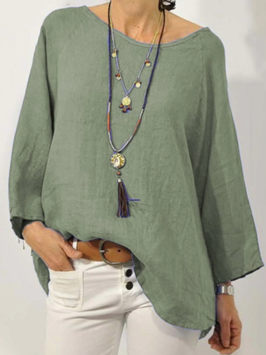 Blouse Femme Ample Bohème Élégante