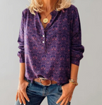 Blouse Femme Imprimé Vintage Chic