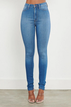 Jean Skinny Taille Haute Sculptant