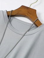 T-Shirt Homme Coton Doux Minimaliste