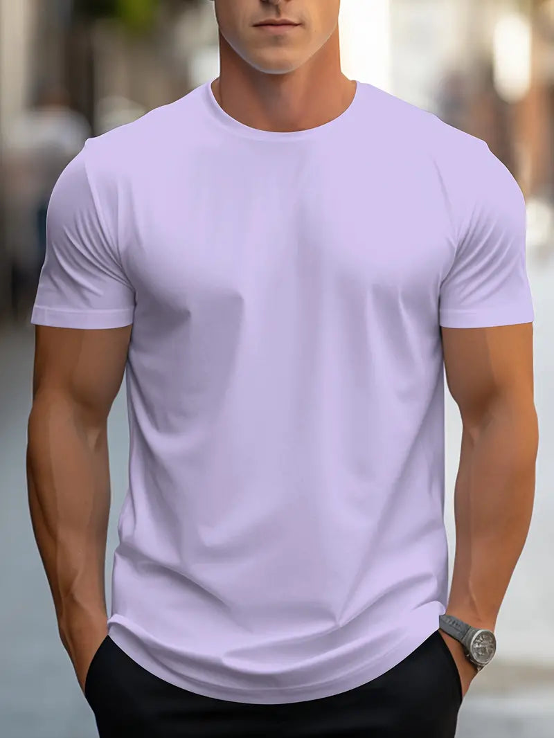 T-Shirt Homme Coton Doux Minimaliste