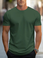 T-Shirt Homme Coton Doux Minimaliste