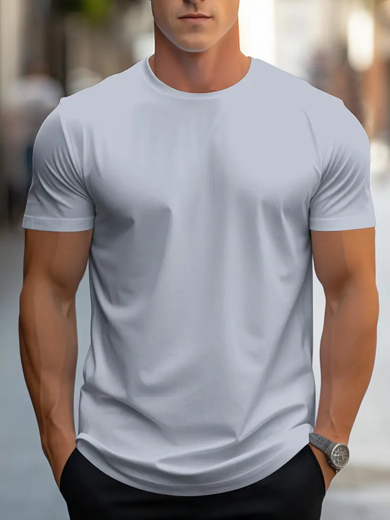 T-Shirt Homme Coton Doux Minimaliste