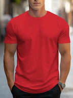 T-Shirt Homme Coton Doux Minimaliste