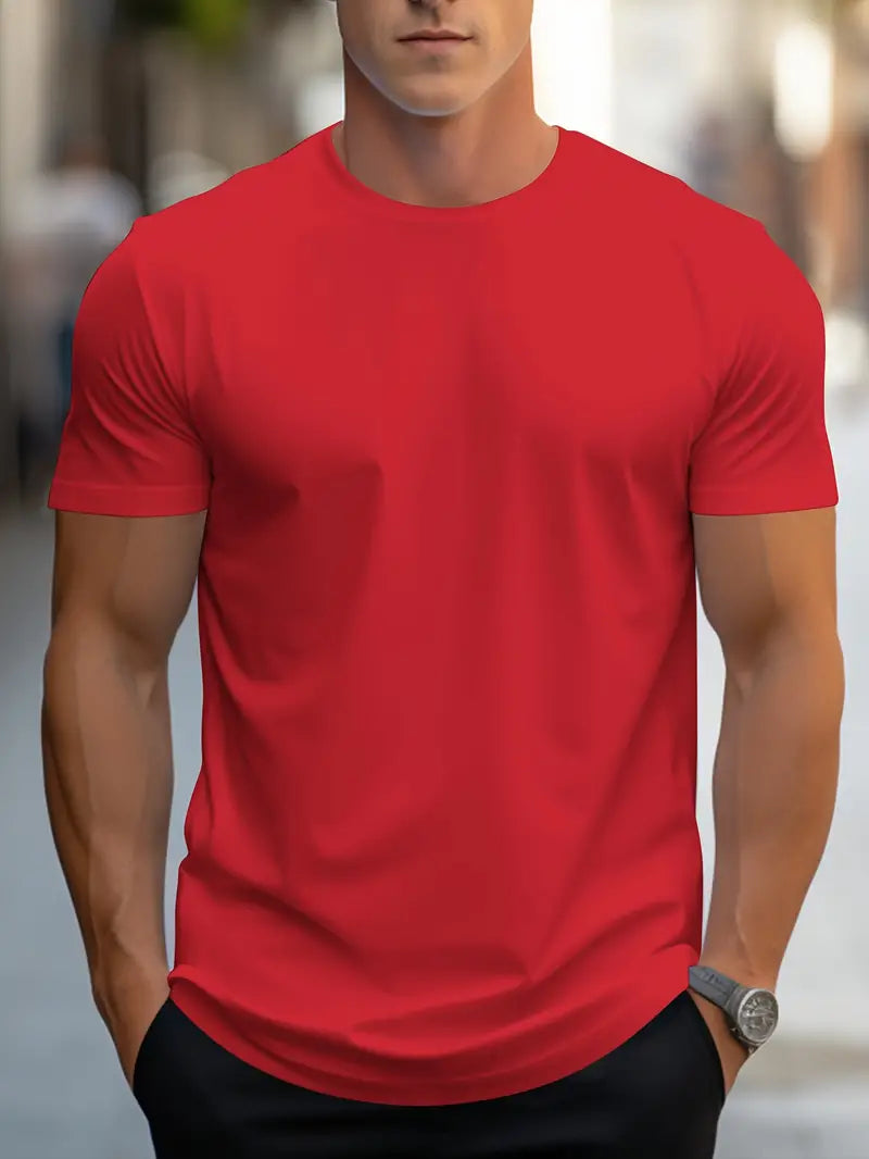 T-Shirt Homme Coton Doux Minimaliste