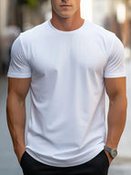 T-Shirt Homme Coton Doux Minimaliste