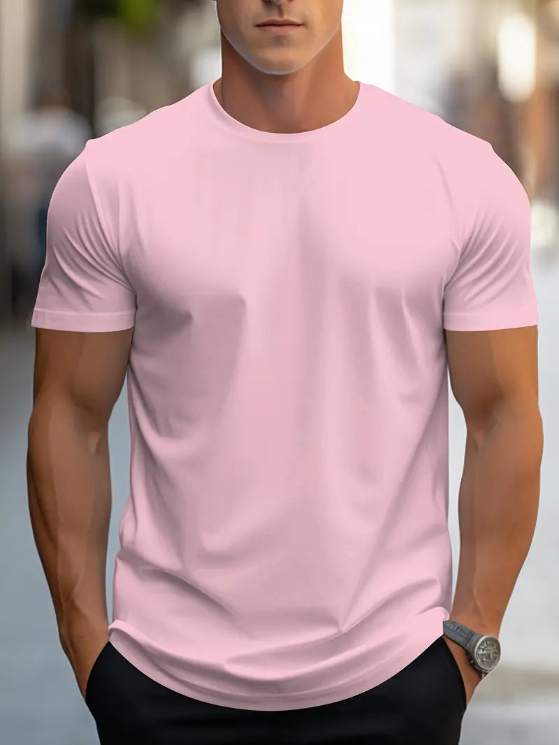 T-Shirt Homme Coton Doux Minimaliste